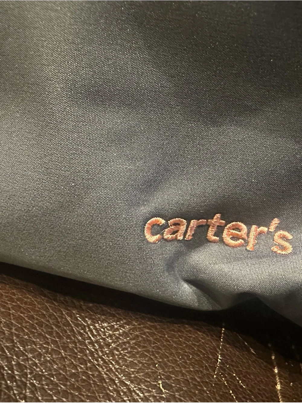 Carter’s Diaper bag Navy pink floral multi pocket bag tote